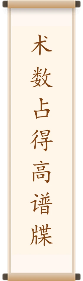 术数占得高谱牒